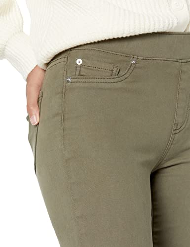 Image of Amazon Essentials Women's Skinny Fit Mid-Rise Stretch Pull-On Jegging with Pockets - Discontinued Colors
