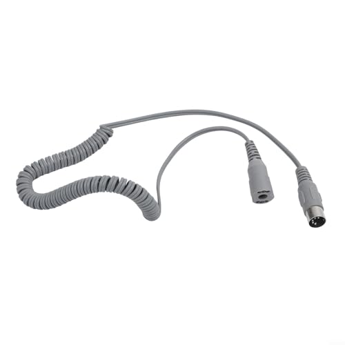 Cable de alimentación para taladro de uñas de 30000 rpm, 1,8 m 5 pines CC, cable de repuesto para conector de pieza de mano, alto rendimiento de par de torsión (5 pines)