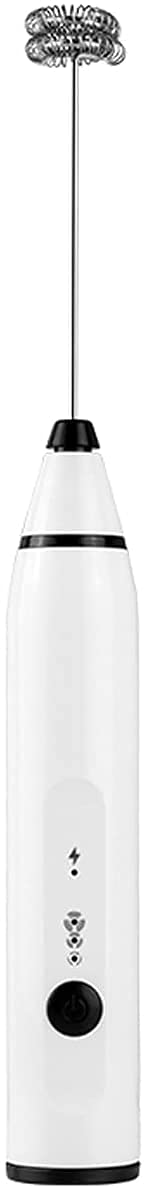 HMTE Espumador de Leche eléctrico, vaporizador de Leche, vaporizador de café, batidor de Mano pequeño para el hogar, licuadora de Mano, vaporizador, Mini Mezclador 109
