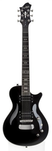 Guitare électrique hagstorm Ultra Swede - Noir Cover
