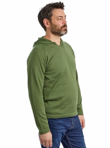 Men's Vanguard Baby Alpaca Hoodie: Where Eco-Conscious Meets Effortless Style2