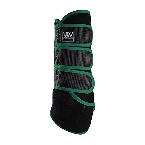 Woof Wear Training Exercise Wrap Medium Black British Racing Green