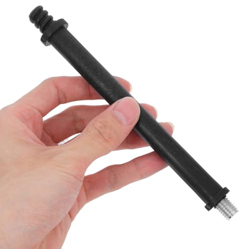 Image of Didiseaon 2pcs Toilet Brush Handle Replacement Rods, Black Plastic Pole for Bowl Brush in Bathroom Cleaning Black, 6.48 Inch