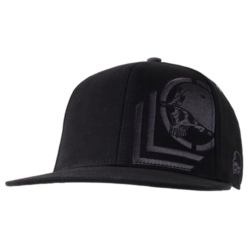 Metal Mulisha Men's Sketched Flex HAT, Black, Large-X-Large