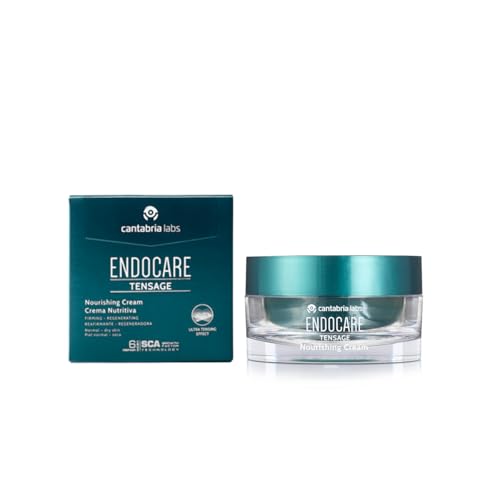 Cantabria Labs – Endocare Tensage Nourishing Cream – 50 ml – Crema antiarrugas, redensificante con triple acción reafirmante para Piel Normal y Seca – Textura Rica y nutritiva