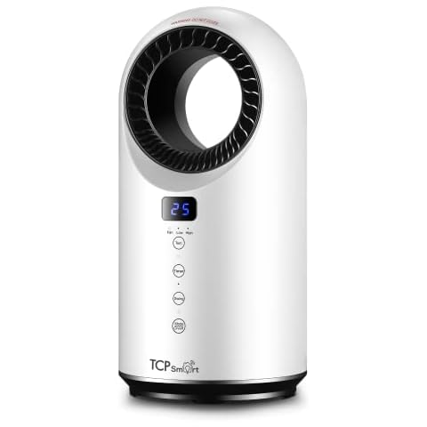 TCP Smart Heating & Cooling Bladeless Portable Fan 1500w White (SMAWHFAN1500WBHN1903) Cover