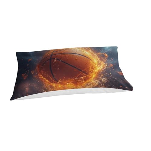 Parure de lit basket 135x200 fermeture éclair pour lit d'ado net