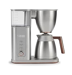 Café Specialty Drip Coffee Maker | 10-Cup Insulated Thermal Carafe | WiFi Enabled Voice-to-Brew Technology | Smart Home Kitchen Essentials | SCA Certified, Barista-Quality Brew | Stainless Steel