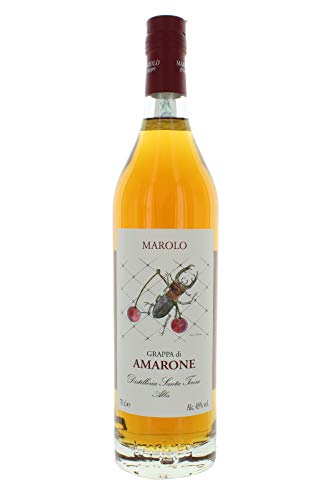Grado alcolico: 45% vol Grappa di Amarone