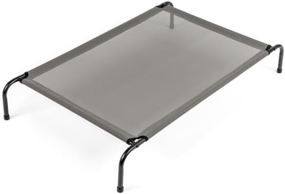 Large Gray Dog Bed - 50" D x 31" W x 8" H