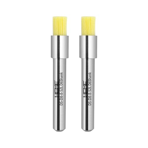 Image of Tools End Brushes for Surface debuming and fine polishing,D6-D8-8-52L D6Shank D6Shank 2PCS