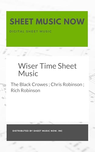 Wiser Time Sheet Music