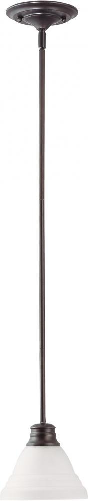 Nuvo Lighting 60/3187 Three Light Interior Home Package Pendant with Alabaster Glass, Brushed Nickel, 15-Inch — view 2