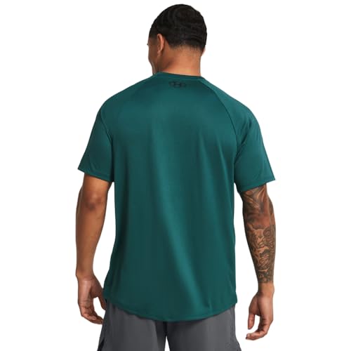 Image of Under Armour Men's Polyester Solid UA Tech 2.0 SS Short Sleeve Tee | 1326413-001