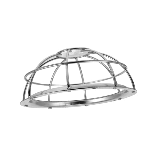 ARTIBETTER Protector de Lámpara de Hierro para Bombilla Jaula de Alambre Resistente y Anticorrosión Pantalla de Lámpara Colgante Segura para Iluminación Interior y Exterior