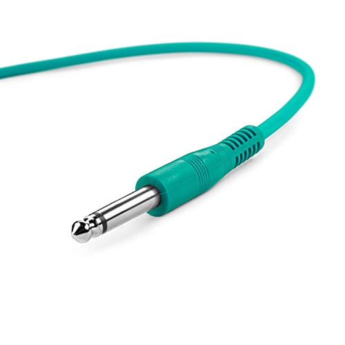 Adam Hall Cables 3 STAR IPP 0015 SET - Patchkabel, 6 x 6,3mm Klinkenstecker auf 6,3mm Klinkenstecker mono, bunt, 0,15m