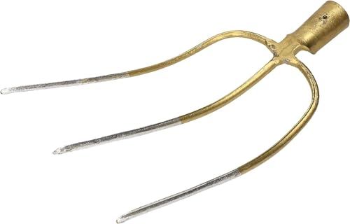 KOTARBAU® Forke 3 Zinken Heugabel Mistgabel Mistforke Gartengabel Gartenforke Dunggabel Spatengabel Gabel für Garten Drahtgabel für Garten und Landwirtschaft