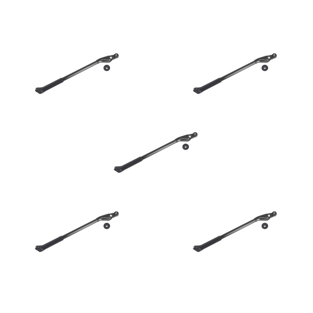 Cavalletto regolabile per bicicletta da 26 a 29 pollici con ruota Mountain Kick Stand MTB nero