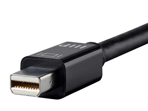 Adaptador activo Mini DisplayPort 1.2a a HDMI 4K 60Hz negro miniatura 4