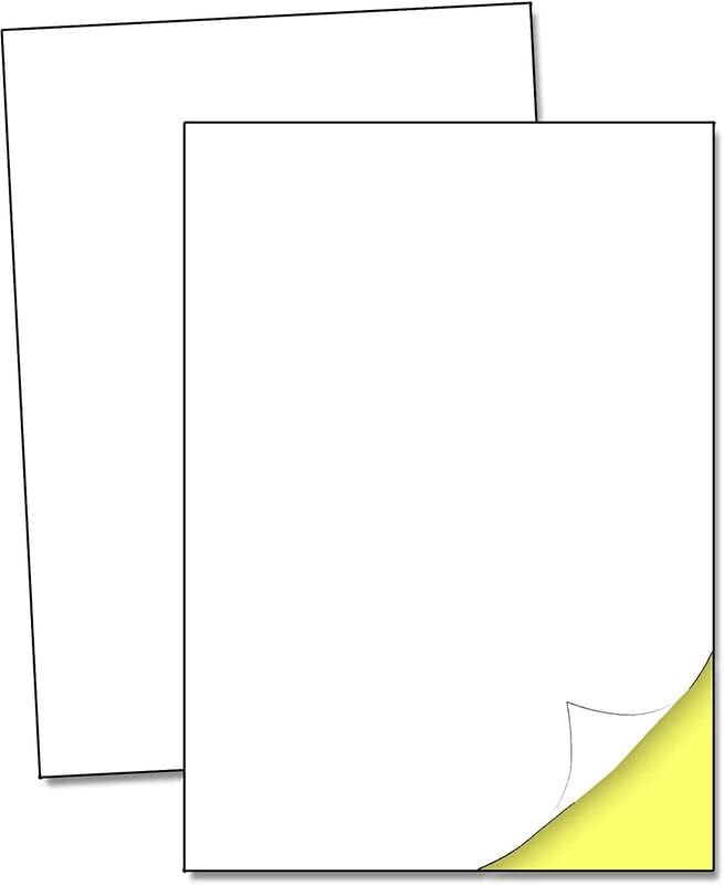 ProTech A4 White Glossy Printable Sticker Paper Label | Inkjet & Laser ...