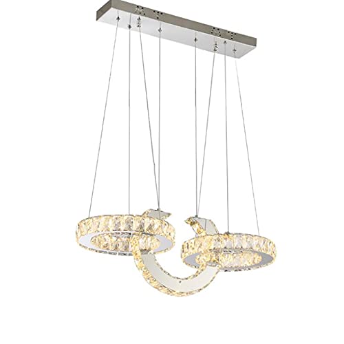 Chandelier en cristal LED pour sublimer votre salle à manger et table de salon