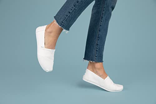 Image of TOMS Women's Alpargata Classic Slip-On Espadrille, Textile Upper