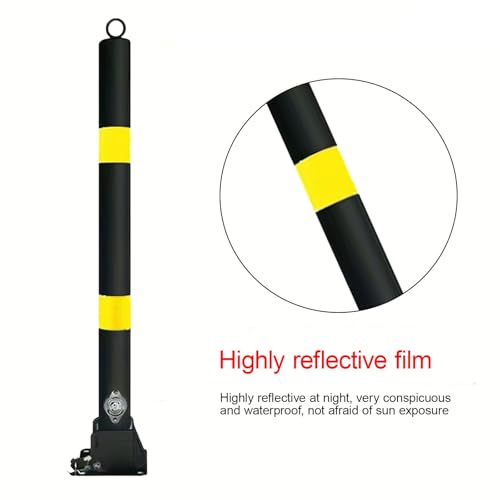 Borne métallique robuste pour parking avec conception durable anti-collision - 6