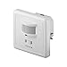 Produktbild Goobay 95171 Infrarot Akustischer Bewegungsmelder Innen mit Klatschsensor 160° Pir Sensor für LED Leuchten Unterputz Wandmontage 9m Reichweite Weiß
