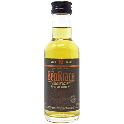 BenRiach 10 Year Old Classic Speyside Miniature Whisky, 5 cl Cover
