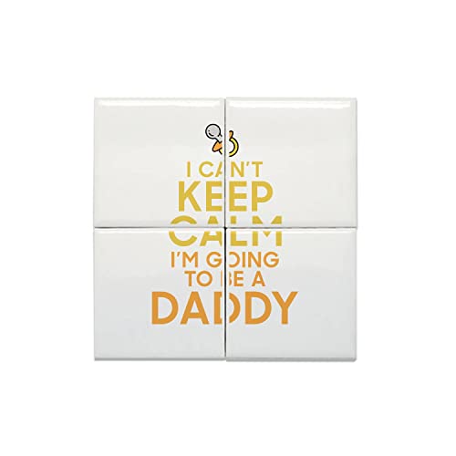 Carreaux Céramique Décoratif 20 x 20 cm : Idée Cadeau Originale pour Futur Papa