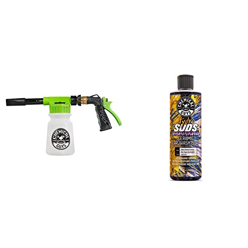 Chemical Guys Foam Wash Bundle - Foam Blaster Gun + HydroSuds Foam Wash Soap (16 fl oz) + Accessories - image 1