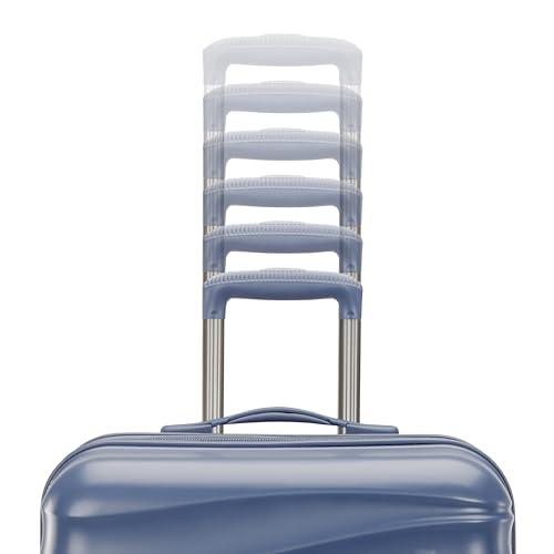 Image of American Tourister Cascade Hardside Luggage with Spinner Wheels, 2PC SET 20 /24, State Blue