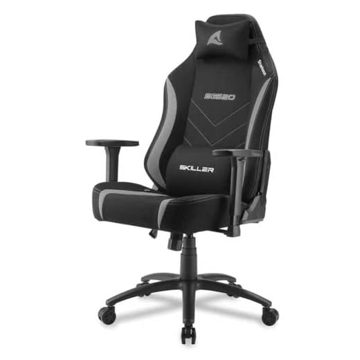 Sharkoon Skiller SGS20 Gaming Stuhl Schwarz Grau