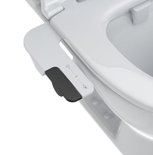 Non-Electric Dual Nozzle Bidet Attachment for Toilet –