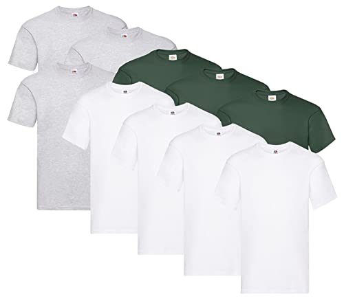 T-shirts amples Fruit of the Loom homme lot de 10 XXXL pour éviter l'inconfort