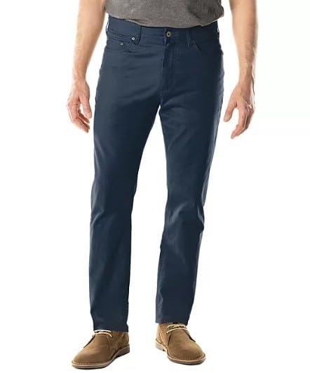 Member's Mark Men's Mason Pant (US, Waist Inseam, 38, 32, Regular, Regular, Dark Navy)