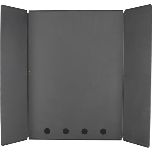 Ashley Hearth United States Stove Company Heat Shield - 51in.W x 42in.H, 24-Gauge Metal