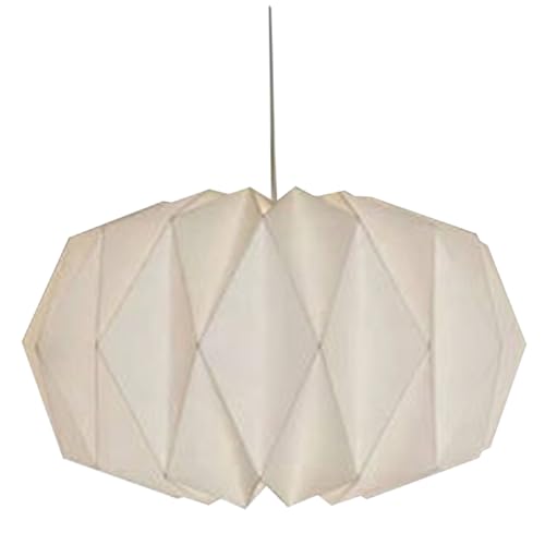 Pantallas de lámpara de papel para luces de techo origami nórdico 2