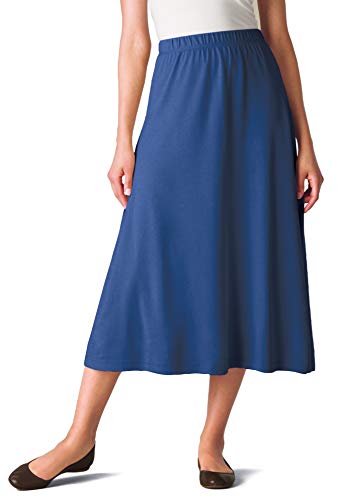 Woman Within Plus Size 7-Day Knit A-Line Skirt4