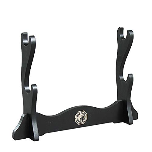 LYU-oag Katana Schwerthalter Chinese Gossip Style Schwertständer Samurai Schwertständer-2-Tier Cover