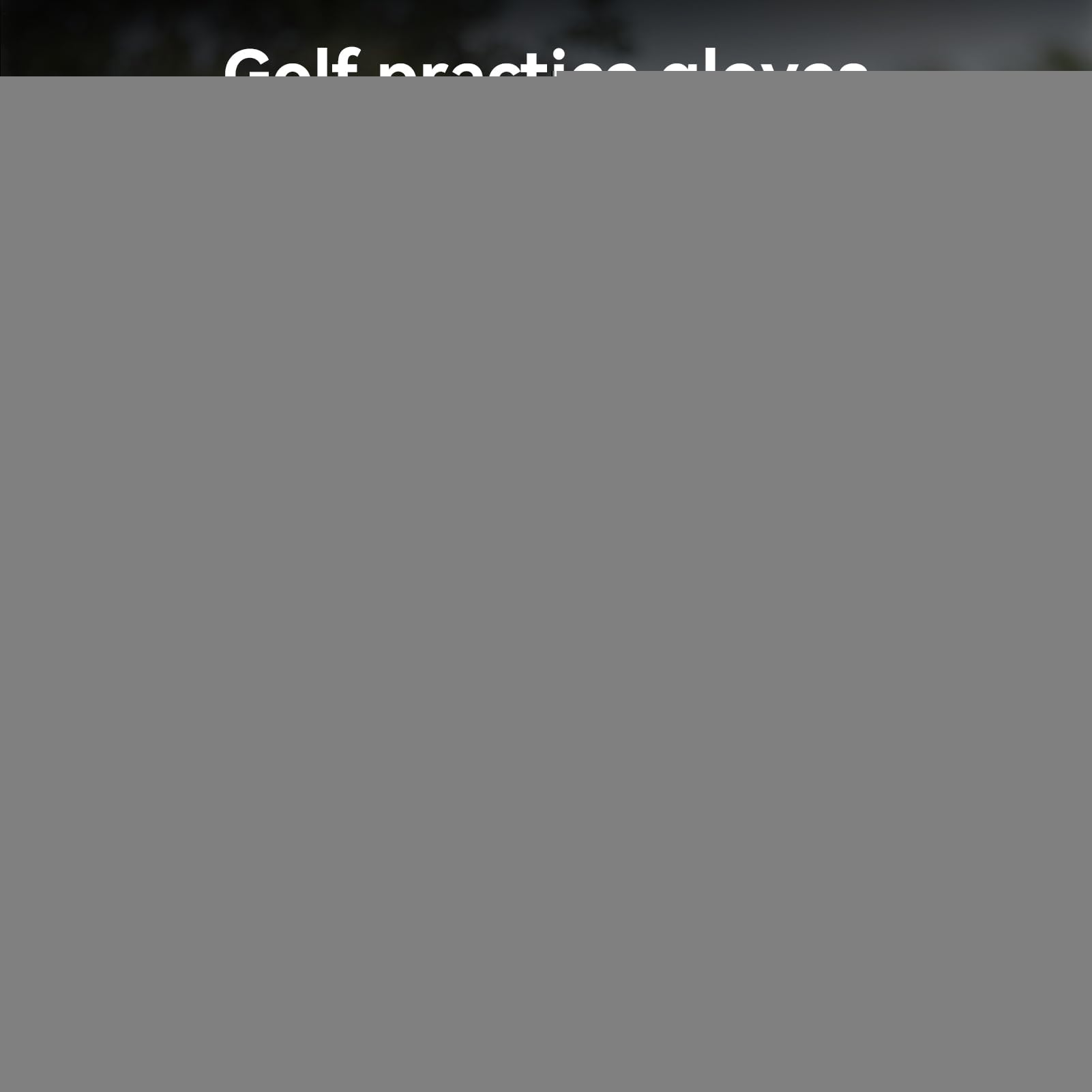 Generico Guanti da golf per pratica, guanti da golf in pelle | Fermo per | polso per guanti da da uomo in pelle 2 in 1 | Strumento per praticare il con impugnatura comoda per appassionati di, prof