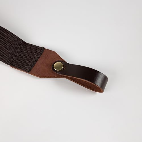 Ernie Ball Polypro Acoustic Guitar Strap - Brown by Ernie Ball - Image 4