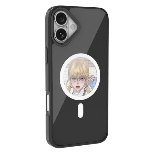 MagSafe�Ή� E-Ink�X�}�z�P�[�X NFC�@�\�t���X�}�[�g�t�H���P�[�X 480x800 4�F�C���N�X�N���[���[�d�s�v �ʐ^��e�L�X�g�����R�ɃJ�X�^�}�C�Y DIY�X�N���[��iphone�P�[�X e-ink iPhone 15 iPhone16 pro/