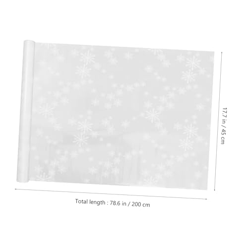 Película adhesiva frosted blanca para ventana 200 cm x 45 cm miniatura 6
