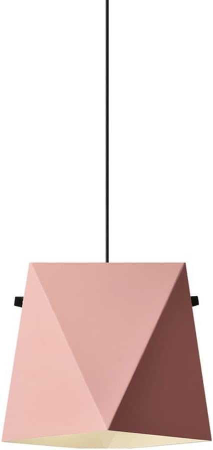 Lámpara colgante E27 industrial para restaurantes con pantalla de metal y diseño personalizable