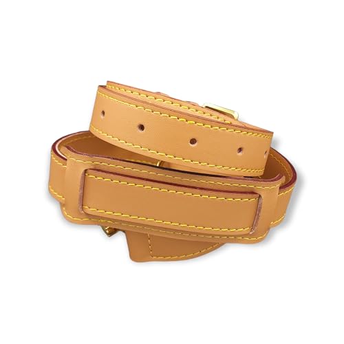 Vachetta Leather for Keepall 45 50 55 Speedy 40 Bag Adjustable Crossbody Luggage Shoulder Strap w/Shoulder Pad2