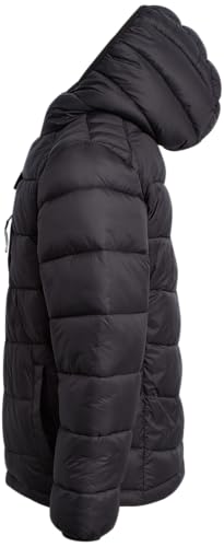 Image of URBAN REPUBLIC Boys Puffer Jacket - Packable Warm Insulated Hooded Boys Winter Coat with Pockets (Sizes 4-20)