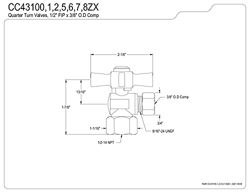 Soporte de pared Kingston Brass CC43108ZX para evitar óxido en el baño 4