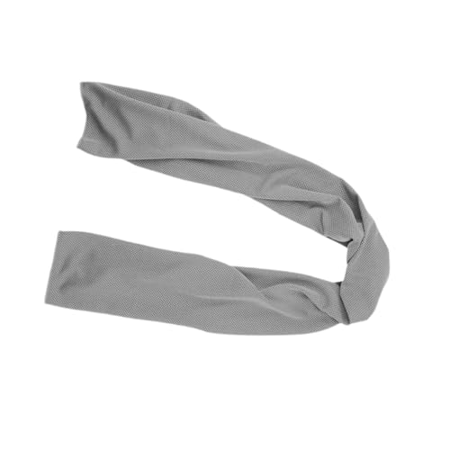 Menolana Cooling Towel Chilly Towel Portable Neck Wrap Practical, Microfiber Stay Cool for Hiking Outdoor Activities, Gym Workout, Gray