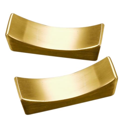 ERINGOGO 2個 ステンレス製元宝?枕 箸置き スプーンレスト 食卓飾り用 耐久性と清掃簡単な 和風テーブルアクセサリー